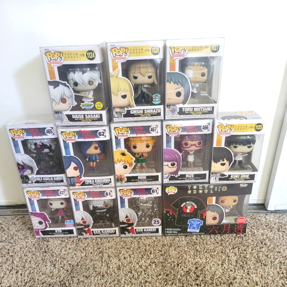 Funko pop lot! (Anime, Tokyo Ghoul
